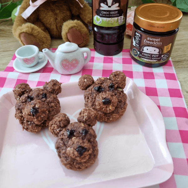 bear face cookies
