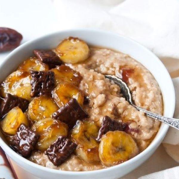 salted caramel porridge
