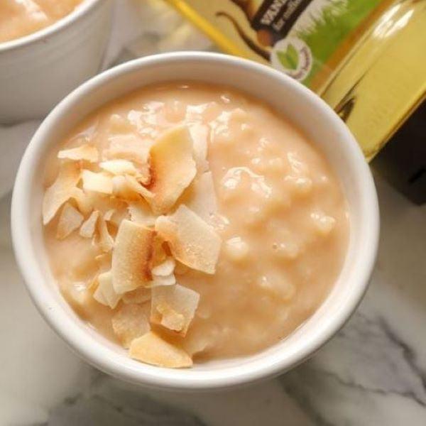 vanilla rice pudding