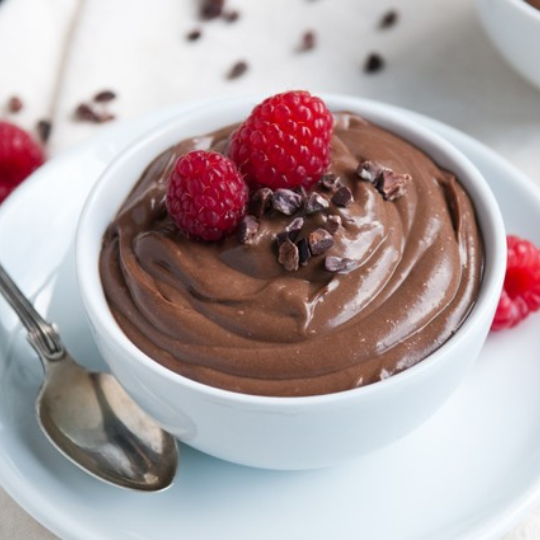 two ingredient vegan chocolate pudding