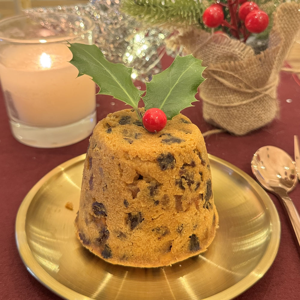 vegan christmas pudding