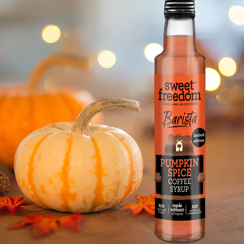 pumpkin spice syrup is back! cosy autumn drinks & recipes – Sweet Freedom