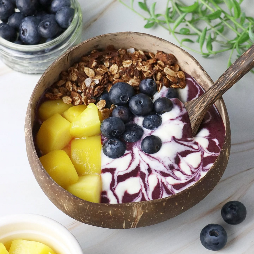 beetroot açaí bowl