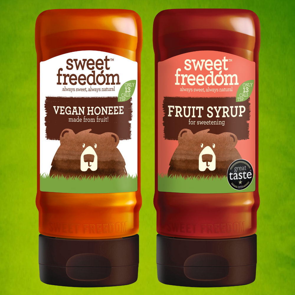 VEGAN HONEEE and FRUIT SYRUP: low-fructose indulgence done right
