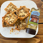 cherry bakewell flapjacks