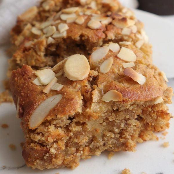 caramel almond loaf