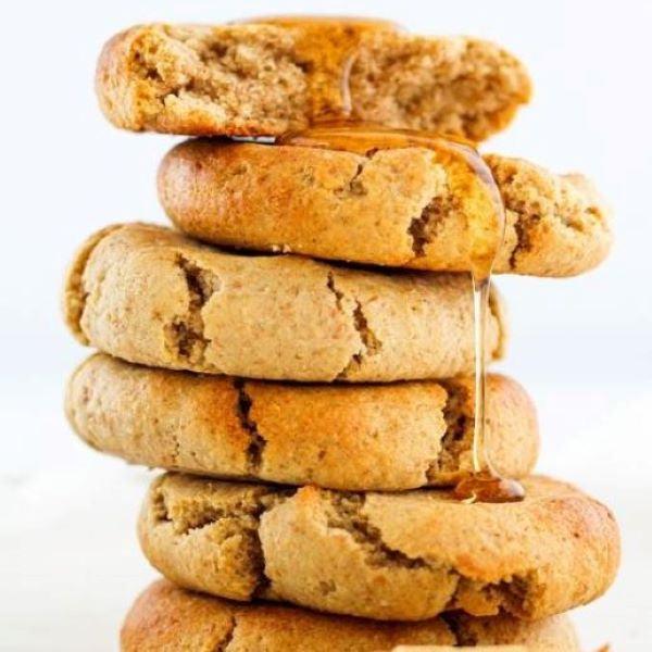 caramel and tahini cookie