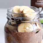 chocolate banana overnight oats