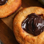 flourless chocolate filled cookies