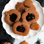 halloween pumpkin biscuits by Sweet Freedom