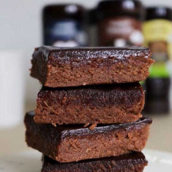 no-bake brownies