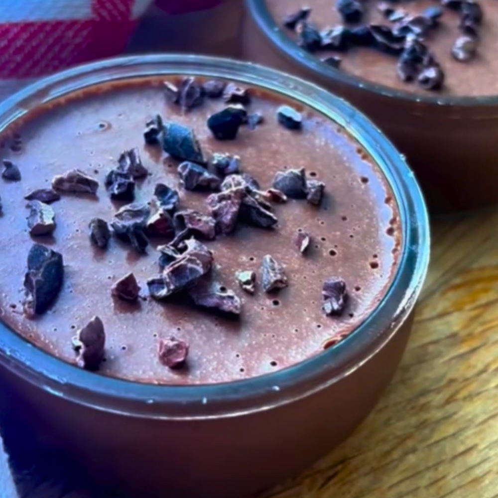 chocolate & coconut mousse