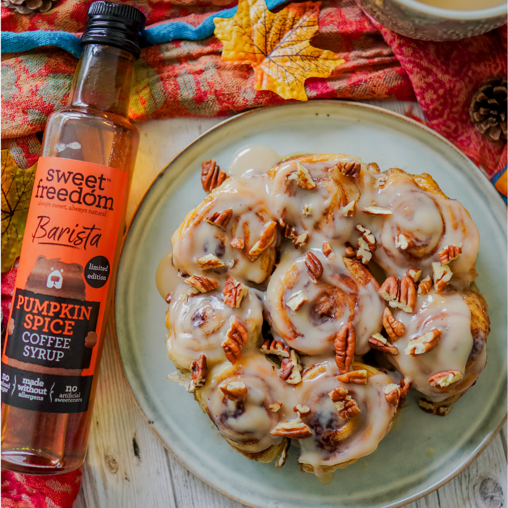 pumpkin spice cinnamon rolls