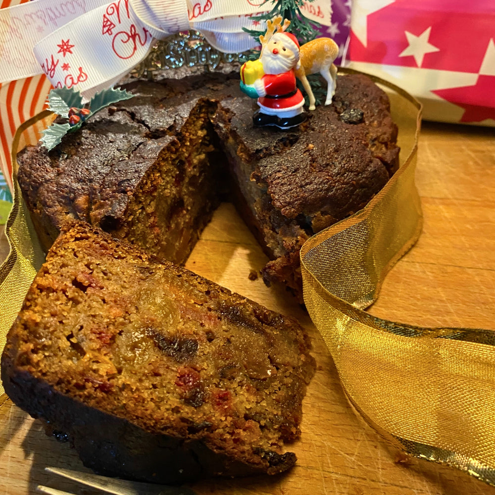 last minute Christmas cake!