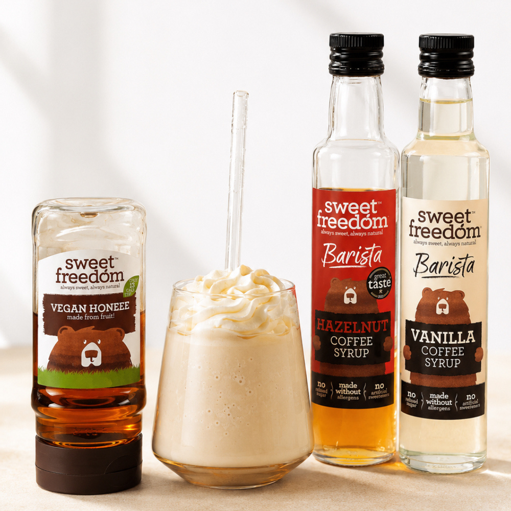 hazelnut crème frappé