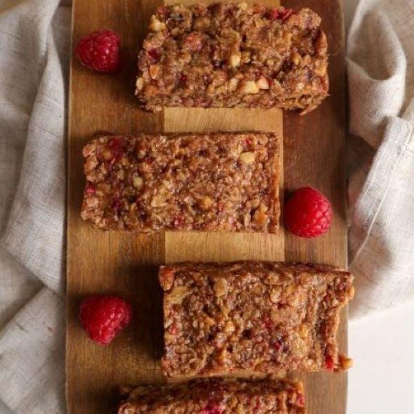 raspberry granola bars recipe Sweet Freedom