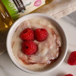 raspberry rice pudding