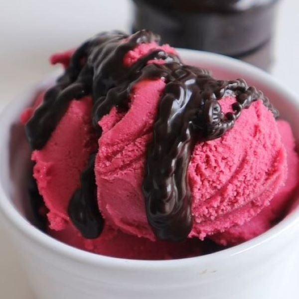 raspberry sorbet