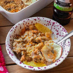 spiced baked carrot cake oatmeal