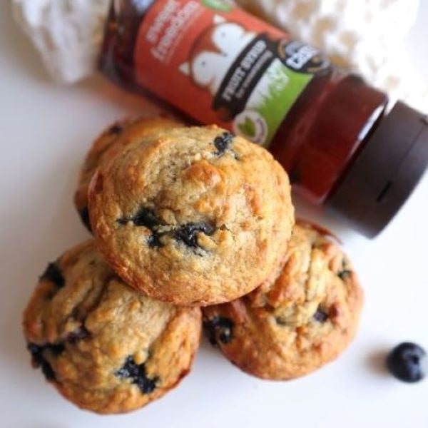 vegan blueberry muffins