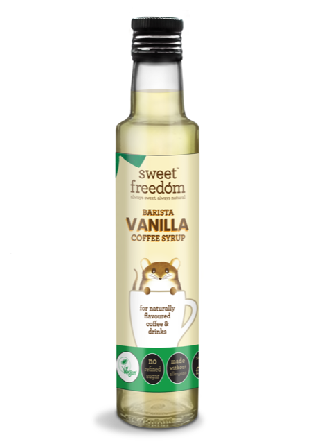 NEW Barista Vanilla Syrup 250ml in Glass Bottle