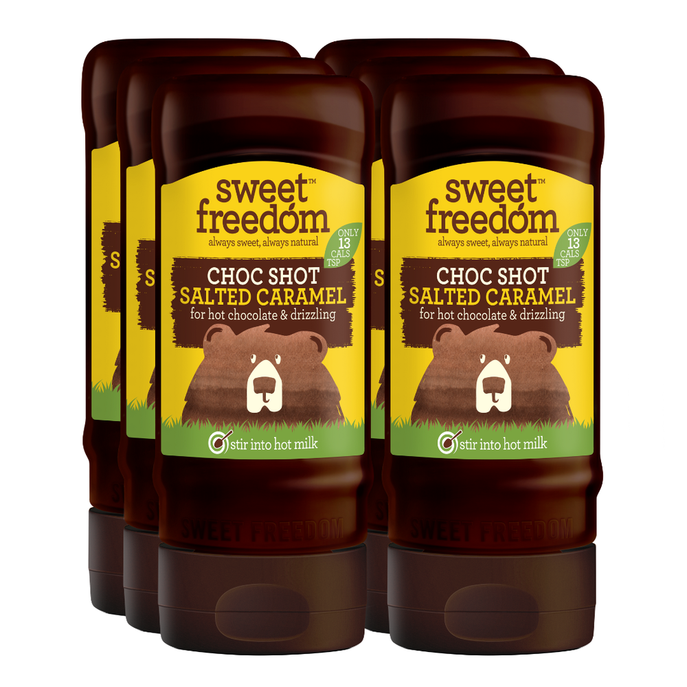 CHOC SHOT Salted Caramel for hot choc & drizzling, 6 x 320g (case)