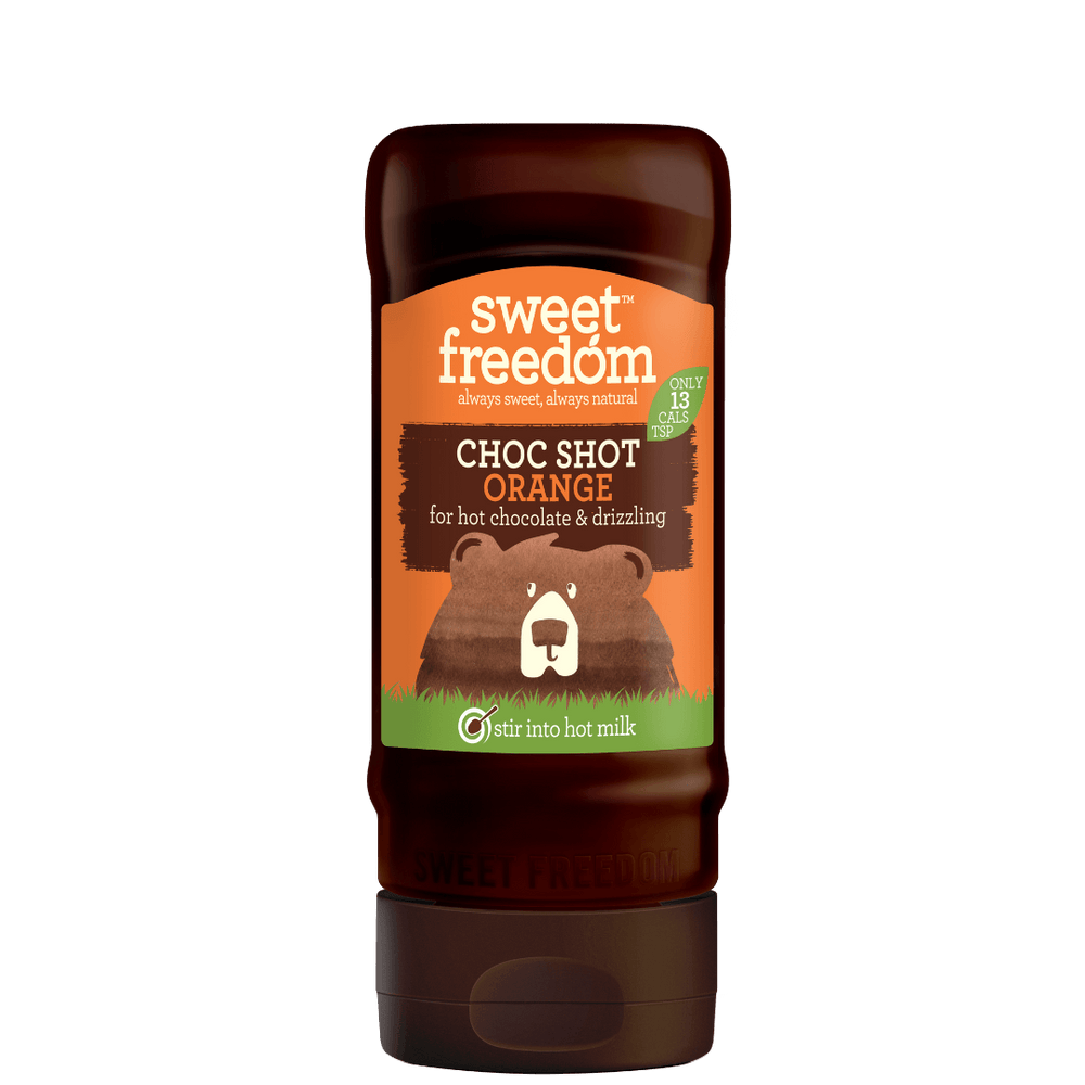 Choc Swt CHOC SHOT Orange for hot choc & drizzling, 320g – Sweet Freedom