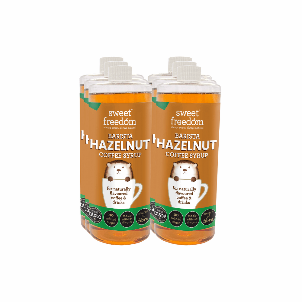 Barista Hazelnut Syrup, 6 x 1ltr (case)