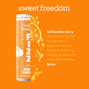 Sweet Freedom FIZZ™ taster pack, 4x 250ml cans