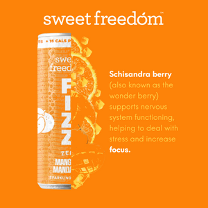 Sweet Freedom FIZZ™ taster pack, 4x 250ml cans