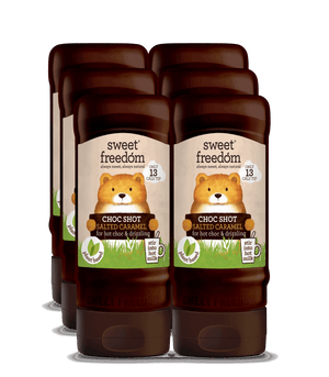 CHOC SHOT Salted Caramel for hot choc & drizzling, 6 x 320g (case)