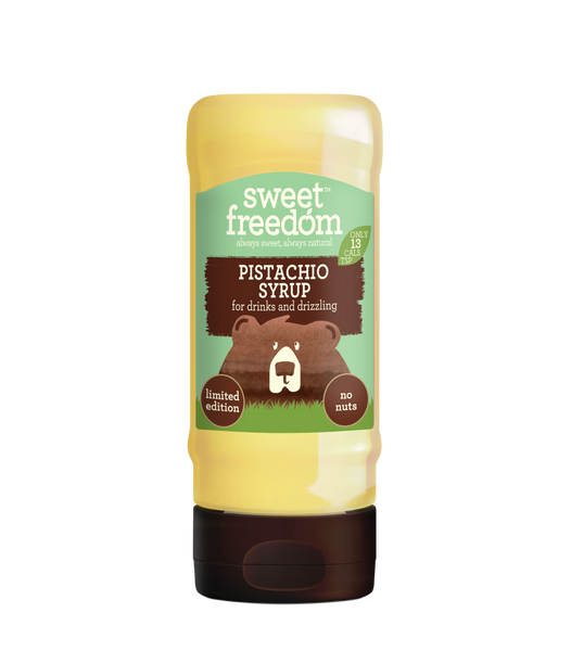 Limited Edition PISTACHIO SYRUP for drinking & drizzling, 350g