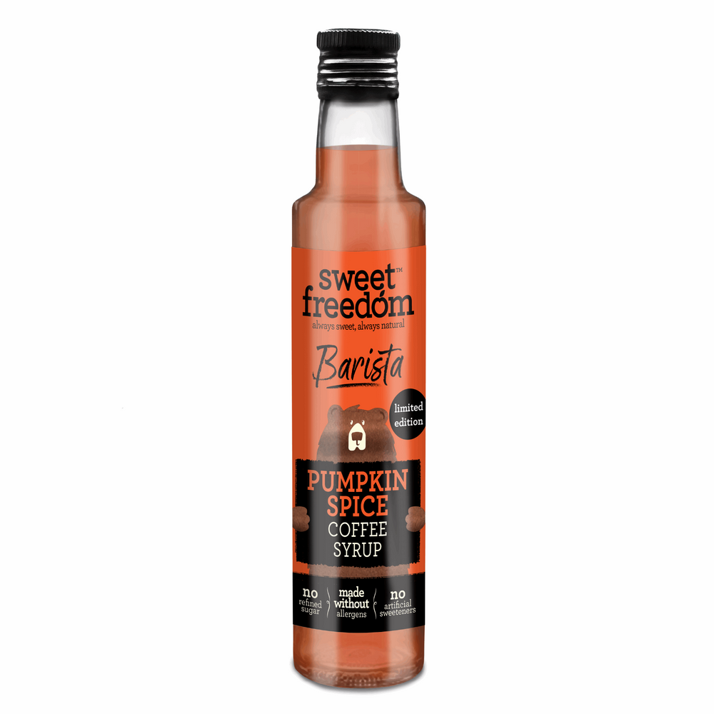 Barista Pumpkin Spice Syrup 250ml in Glass Bottle - LIMITED EDITION!