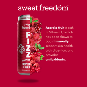 Sweet Freedom FIZZ™ taster pack, 4x 250ml cans
