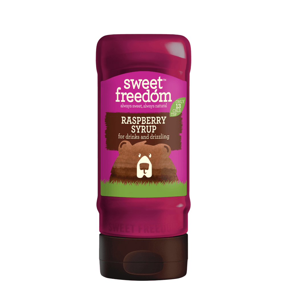 Wardens Raspberry Syrup RASPBERRY SYRUP for drizzling, 350g – Sweet Freedom