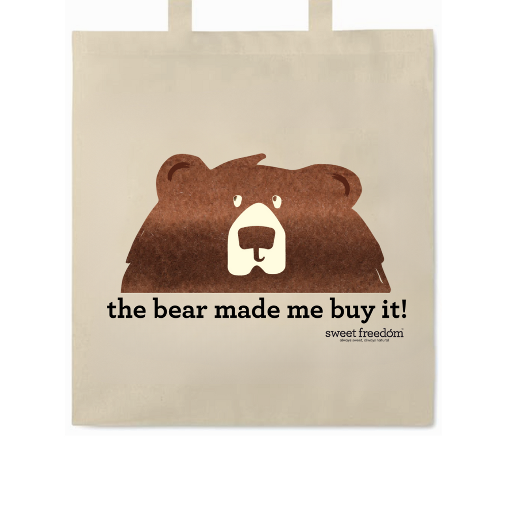 LIMITED EDITION Drizzly Bear tote bag