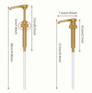 Barista 1ltr syrup pump