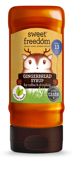 GINGERBREAD SYRUP for drinks & drizzling, 6 x 350g (case)
