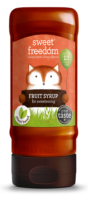 FRUIT SYRUP for sweetening & drizzling, 6 x 350g